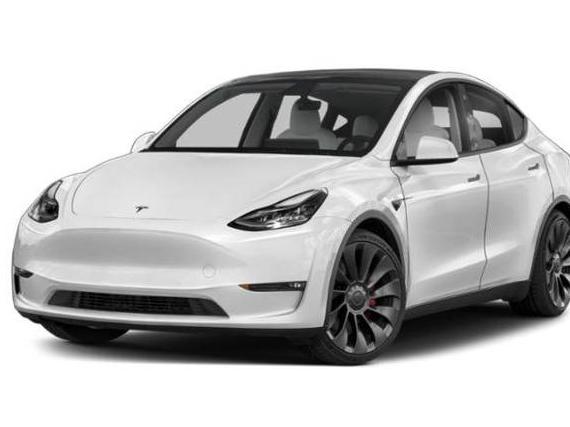 TESLA MODEL Y 2020 5YJYGDEF4LF001872 image